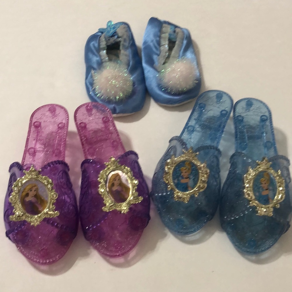 Lot of Disney Princess Shoes